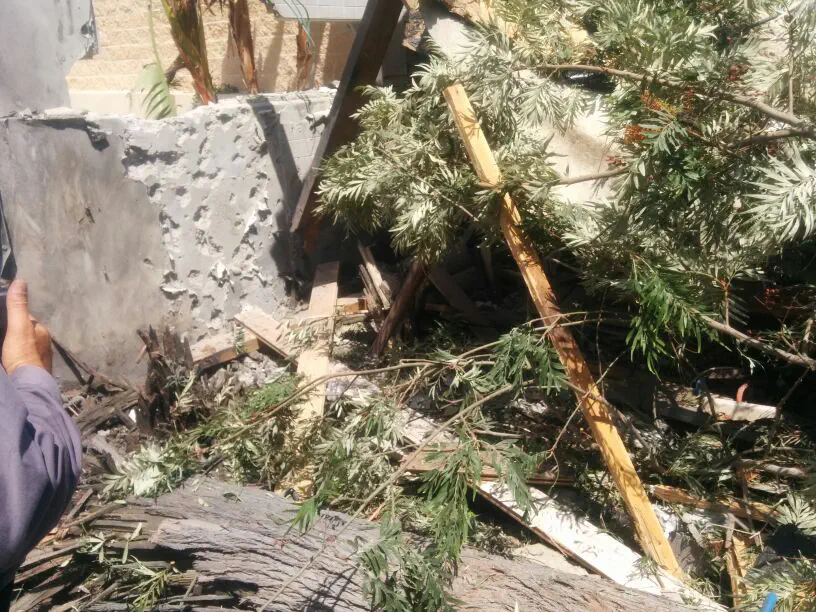 פגיעת הרקטה באשקלון