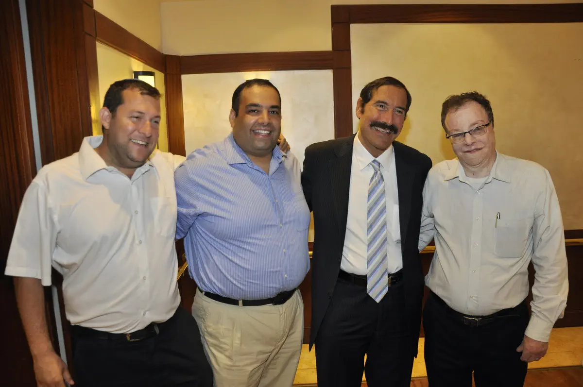 יוסי דגן, עוזי ברוך, ד"ר ג'ו פרגר ודב קלמנוביץ'