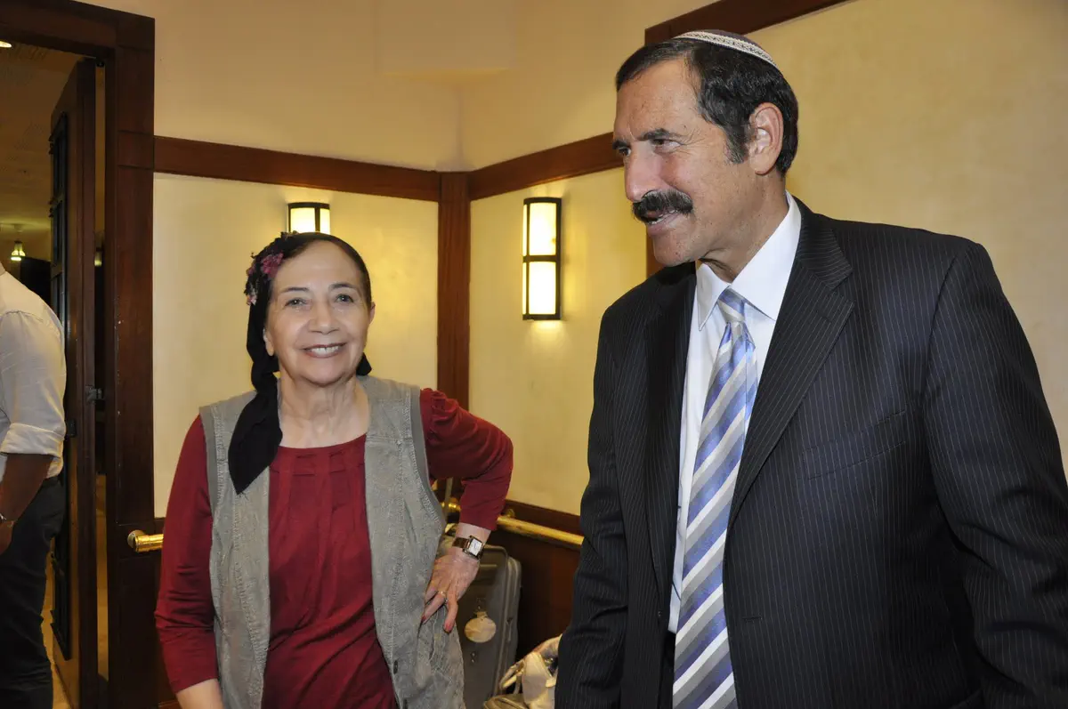 ג'ו פרגר והרבנית שולמית מלמד