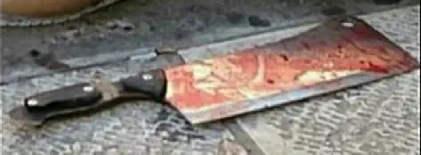 סכין הטבחים של המחבלים