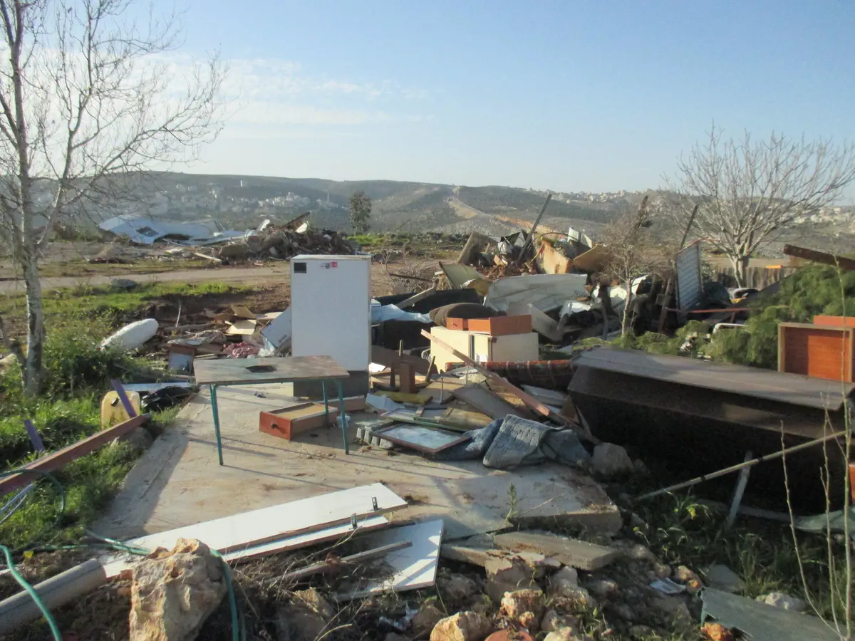 חלקה 10 אחרי ההרס