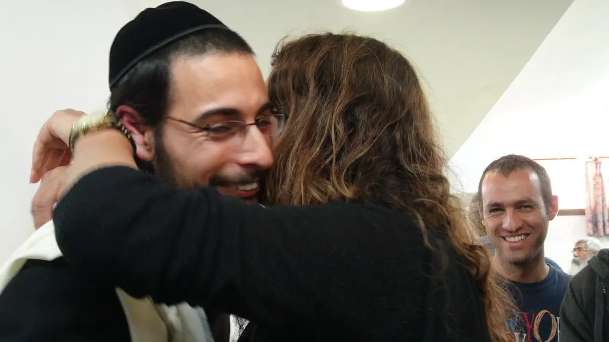 הסבתא ואמו של אבי הבן 
