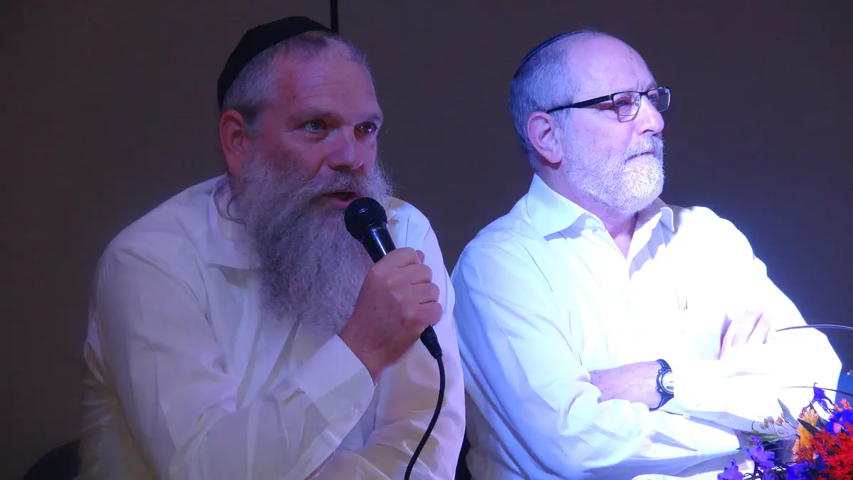 אבי רט והרב אריה הנדלר