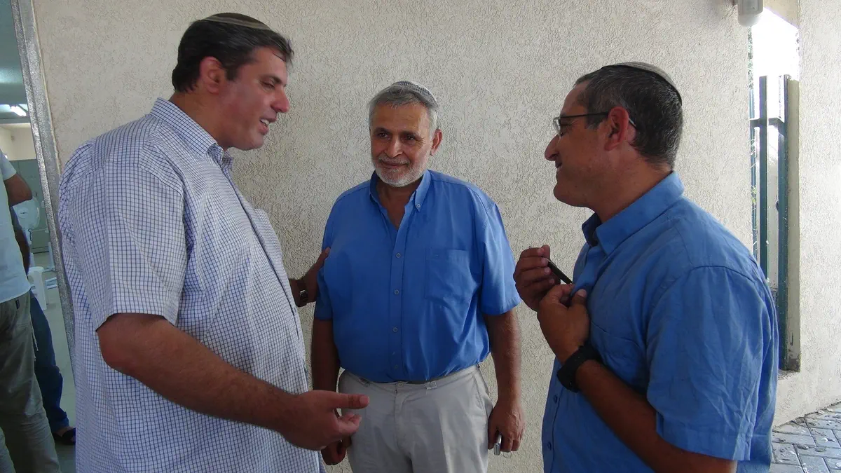 אורי יפרח עם אמיתי כהן