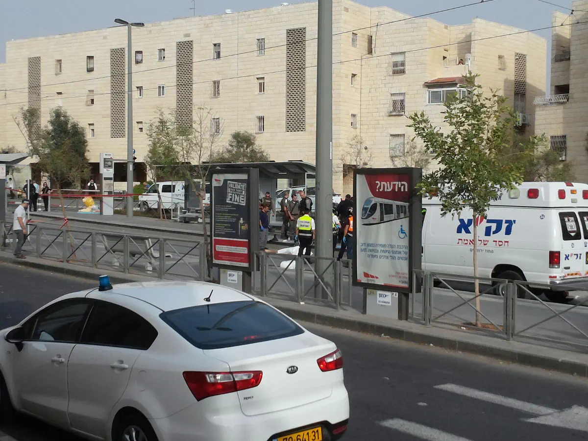 זירת הפיגוע