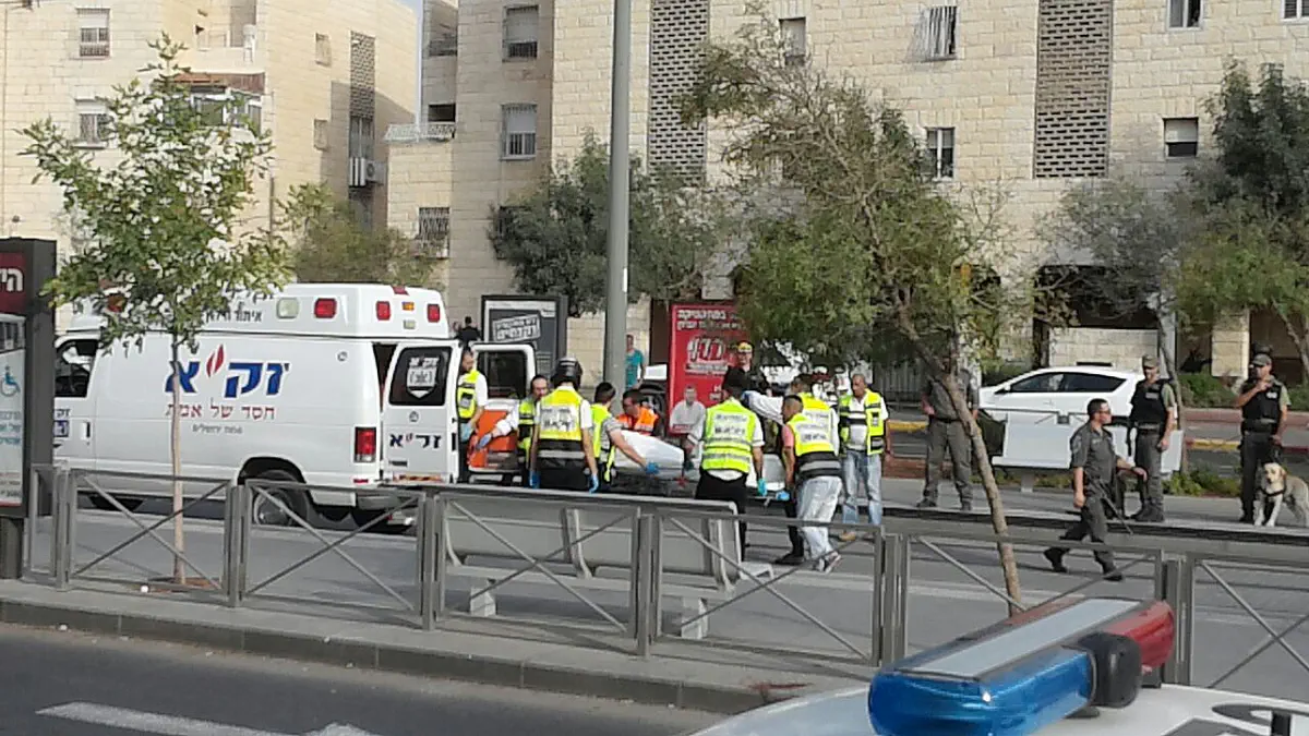 זירת הפיגוע