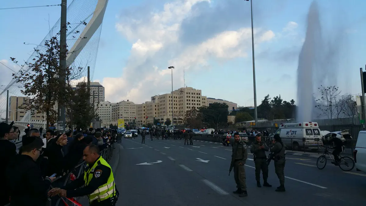 זירת הפיגוע