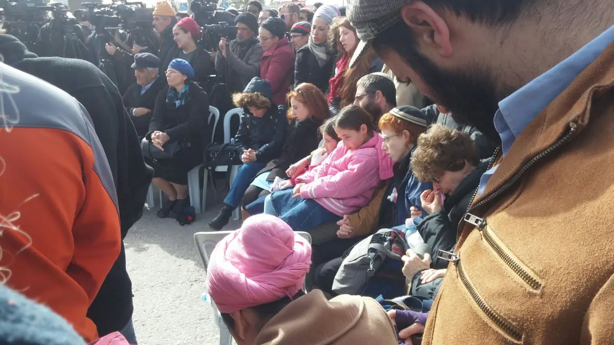 הלוויתה של דפנה מאיר הי"ד