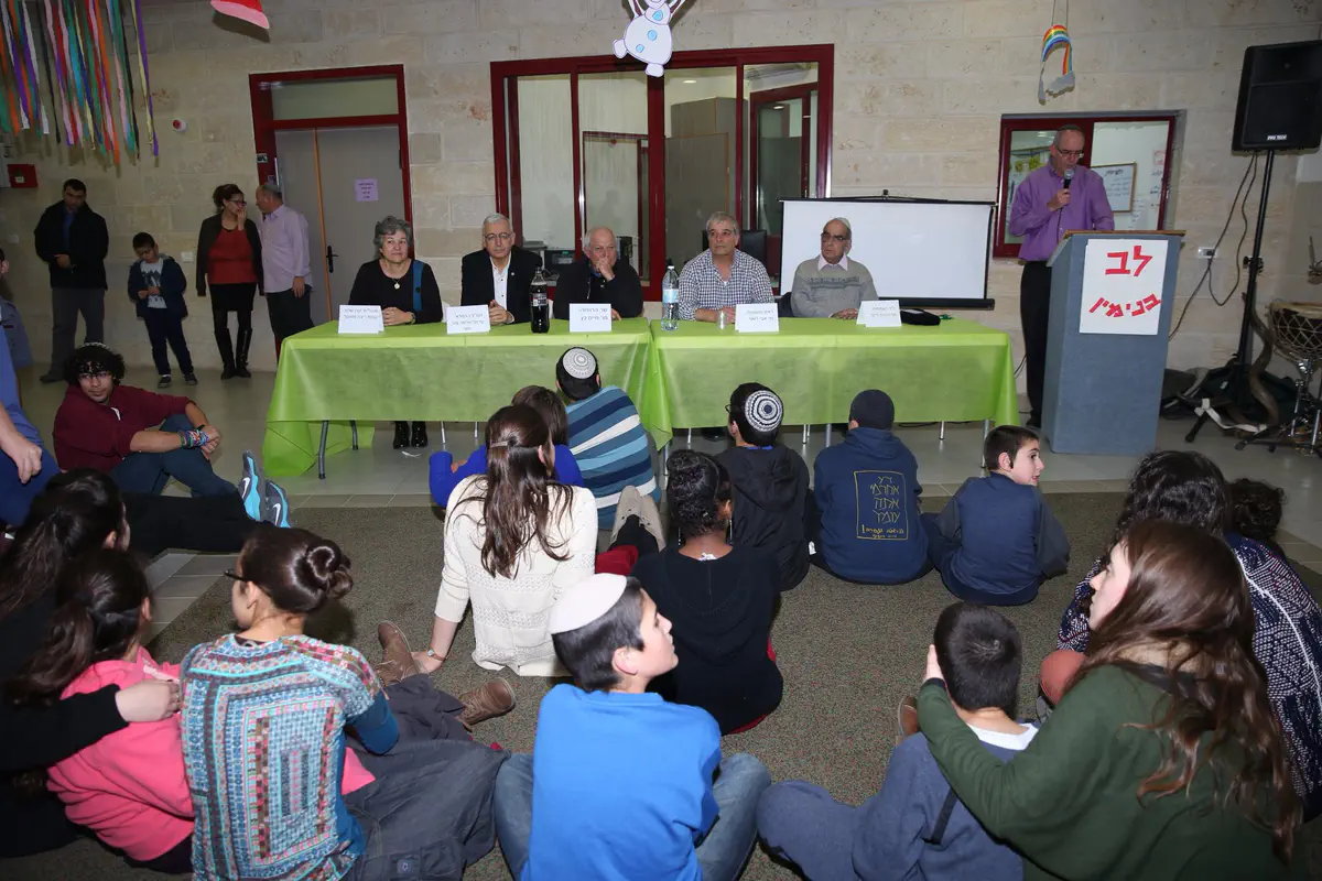 בטקס בלב בנימין