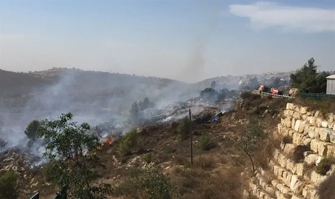 השריפה בטלמון