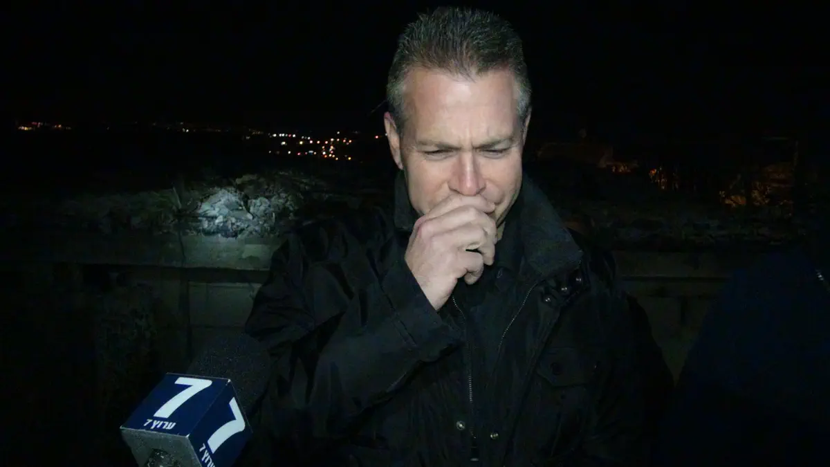 השר ארדן נחנק מהעשן בנווה צוף