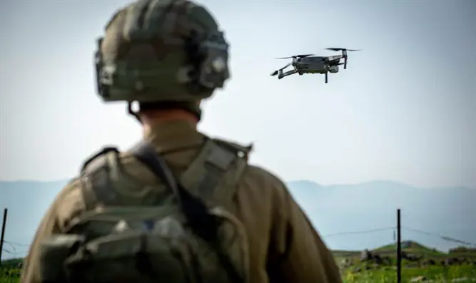 צילום: דובר צה"ל המשחק המסוכן של מפעילי הכטב"ם