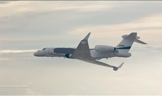 מטוס המודיעין אורון נקלט בחיל האוויר