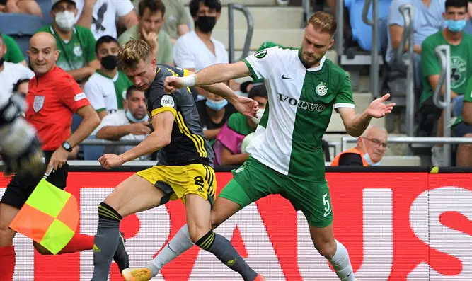 צילום: ראובן כהן, האתר הרשמי של מכבי חיפה המסע האירופי של חיפה נפתח בתיקו 0:0