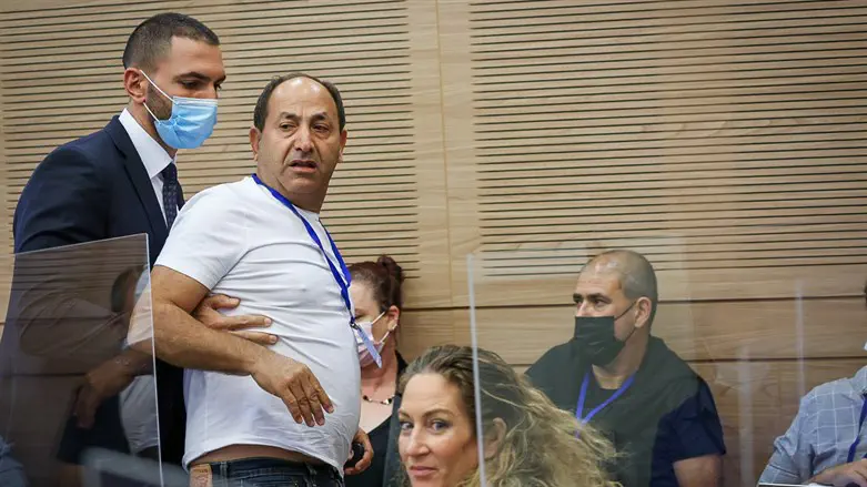 צילום: נועם מושקוביץ, דוברות הכנסת רמי לוי הורחק מהדיון עם רשתות המזון בכנסת
