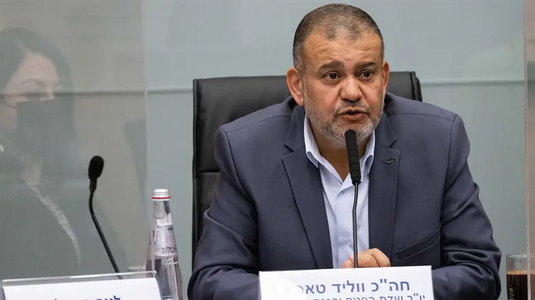 צילום: Yonatan Sindel/Flash90 ח"כ טאהא: המטרה שלנו להיכנס למגרש הפוליטי