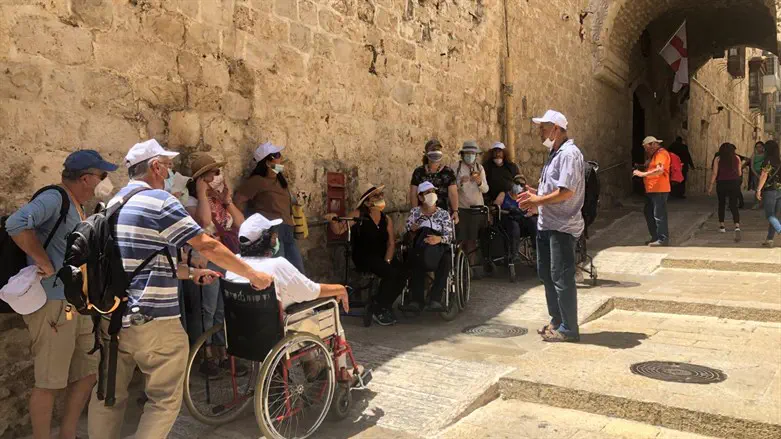 "העיר העתיקה בירושלים הפכה למונגשת"