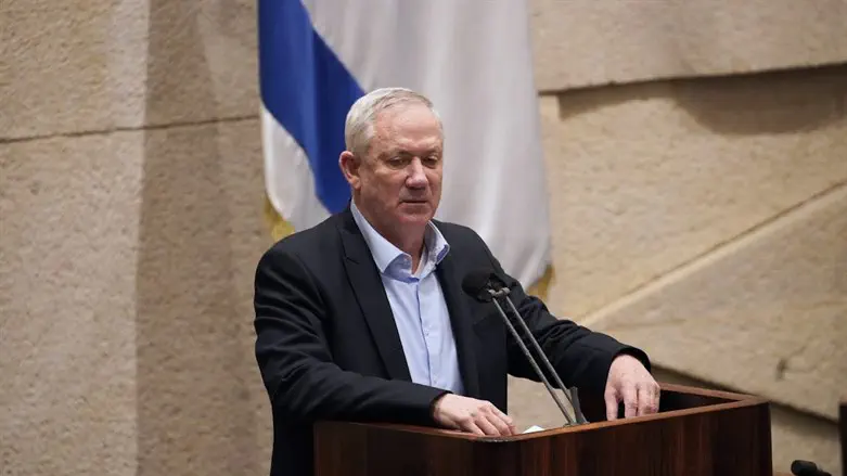 צילום: דוברות הכנסת - דני שם טוב "השר גנץ, השר גנץ", מה הפריע לביבי?