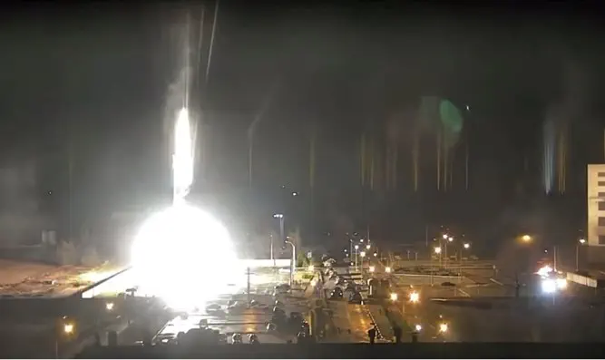 Zaporizhzhya NPP via YouTube/via REUTERS Трудно не повторить для мира Чернобыль
