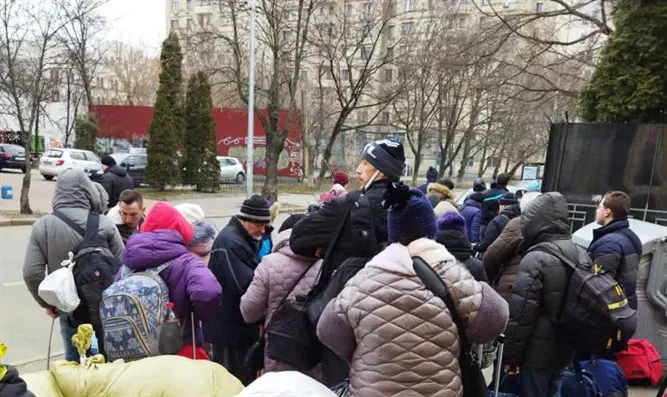 Сотни евреев спасены от ужасов войны в Украине
