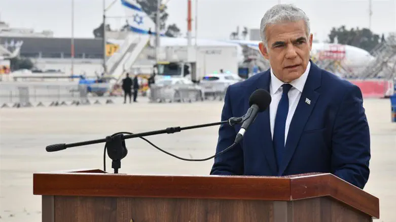 Haim Tzach/GPO The dangerous words of Yair Lapid