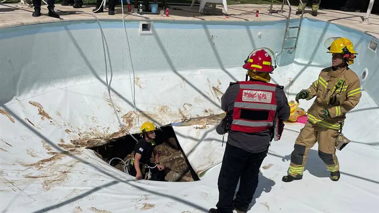 Fire and rescue services spokesperson Victim of pool sinkhole disaster identified