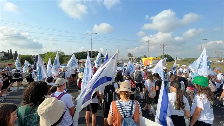 צילום: הדר שלי IDF declares closed military zone