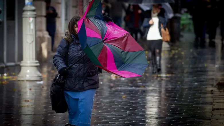 Miriam Alster/Flash90 Israel braces for rain and thunderstorms