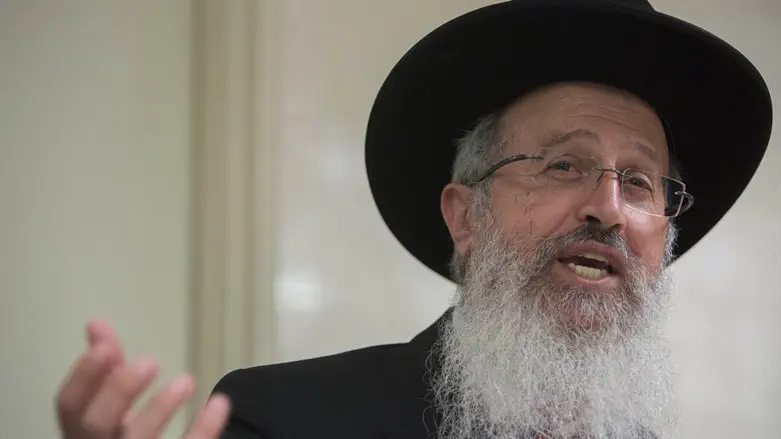 פלאש 90 מחאת התספורות של הרב יוסף