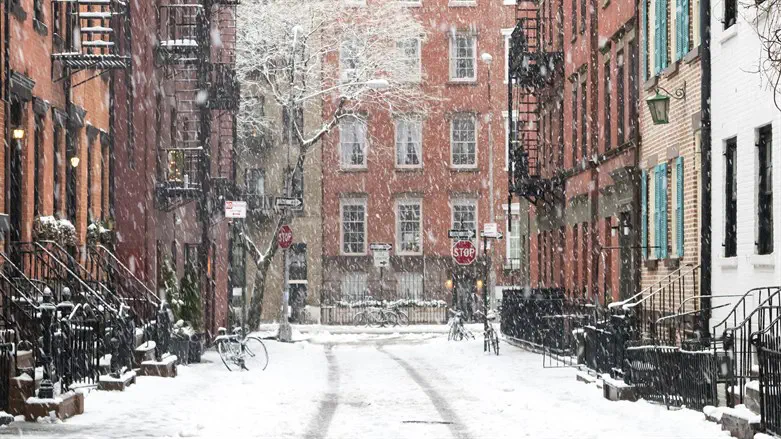 כך נערכו החרדים לסופת השלג