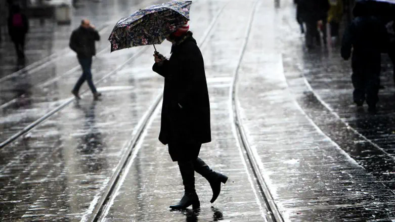 Значительное похолодание в Израиле с небольшими дождями