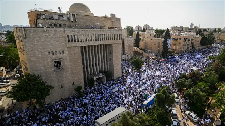 Watch live: Jerusalem Day flag march kicks off in capital
