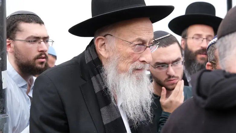 צילום: צילום: יואב דודקביץ/TPS הרב טאו והרב אבינר נגד הבחינות לרבנות