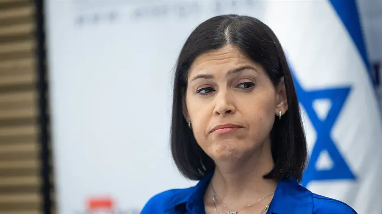 Yonatan Sindel/Flash 90 Karine Elharrar will not seek reelection