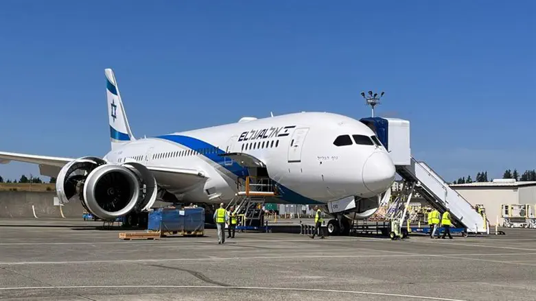 אל על בטיסה הראשונה עם דלק בר-קיימא