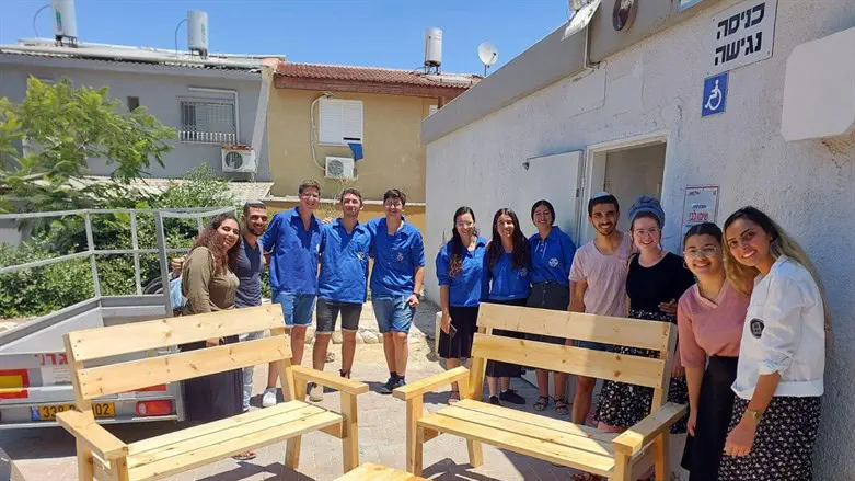 "מצפה תנועות הנוער" נבנה ביער הקהילתי