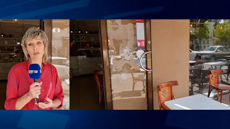 "ראיתי מהבית איך אנשים הורסים את המסעדה"