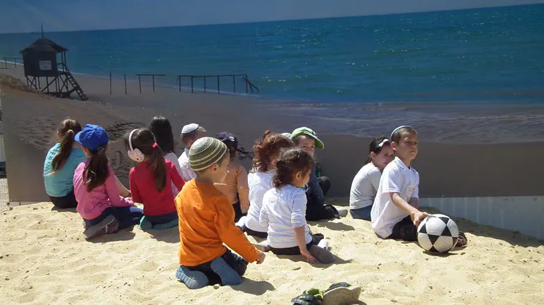 פסטיבל החול במרכז מורשת גוש קטיף בסוכות