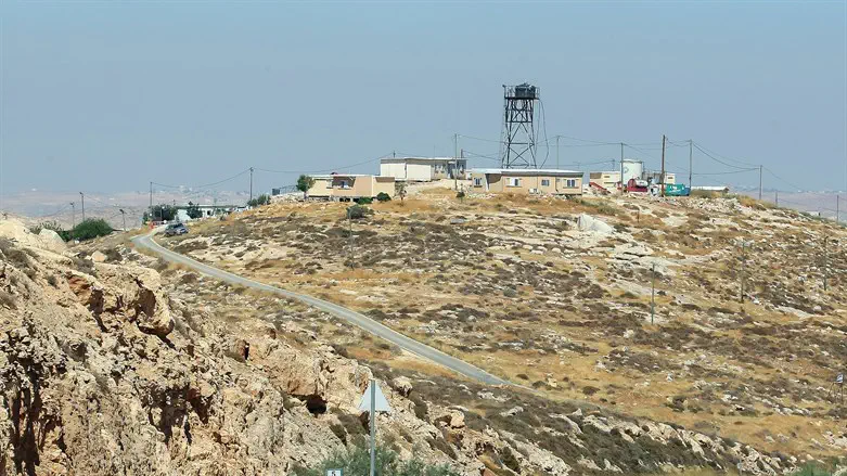 Moshe Shai/Flash90 Good news for Mount Hebron communities