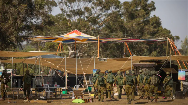 Chaim Goldberg/Flash90 Cabinet backs long-term support for October 7 festival survivors