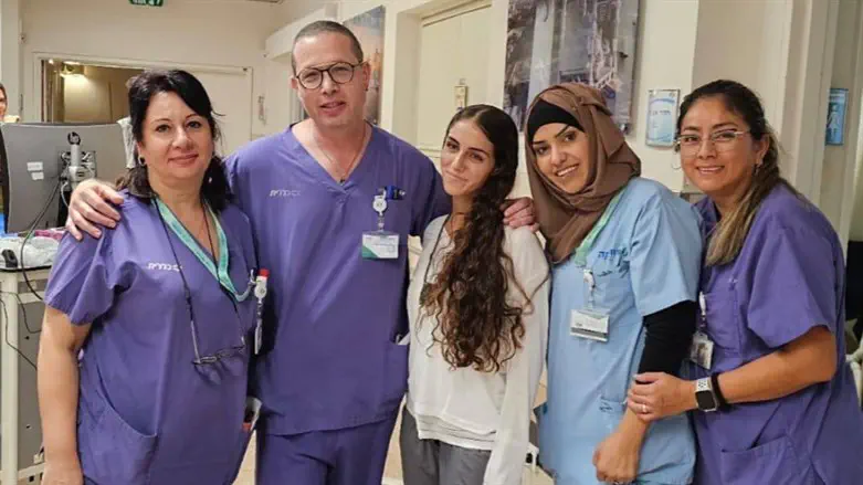 החיילת שנפצעה קשה שוחררה מבית החולים