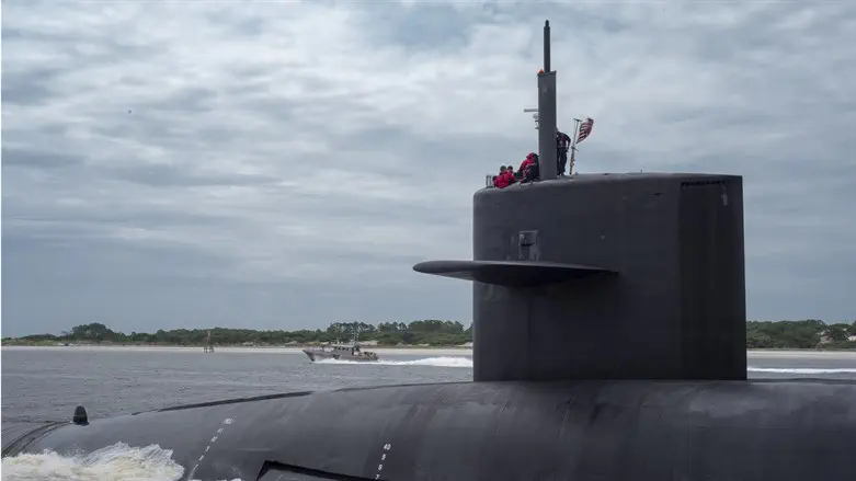 Атомная субмарина прибыла на Ближний Восток