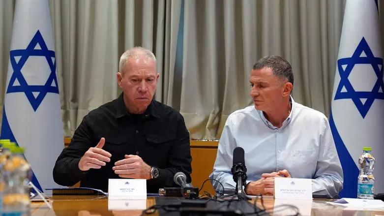 צילום: אריאל חרמוני, משרד הביטחון לפנינו ימי לחימה רבים, נחסל את ראשי החמאס