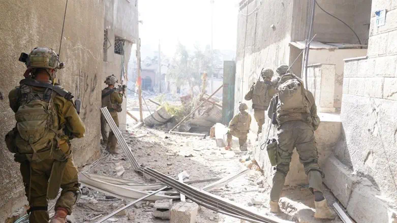 צילום: דובר צה"ל יותר משליש מהערבים בעד פעילות צה"ל בעזה