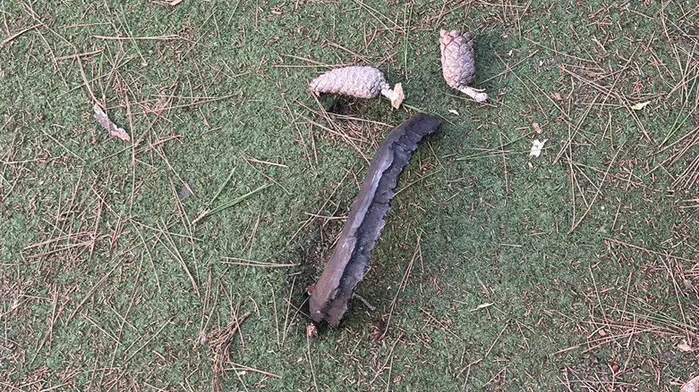 שרידי רקטה אותרו בגן ילדים בירושלים