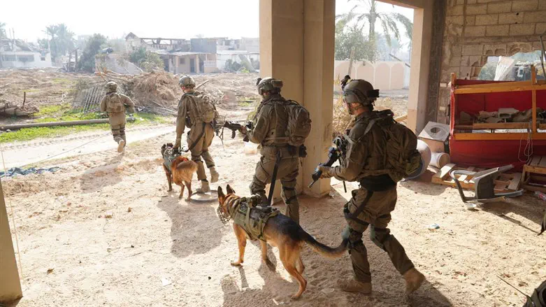 צפו: לוחמי יחידת דובדבן בלחימה בחאן יונס