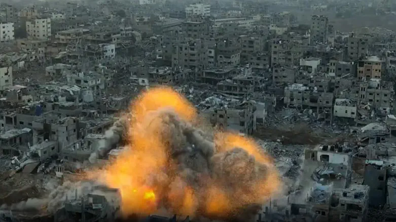 צילום: דובר צה"ל Weapons and tunnel shaft found under home of Jihad commander