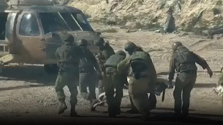 1,500 wounded soldiers evacuated: Footage of a special unit's ...