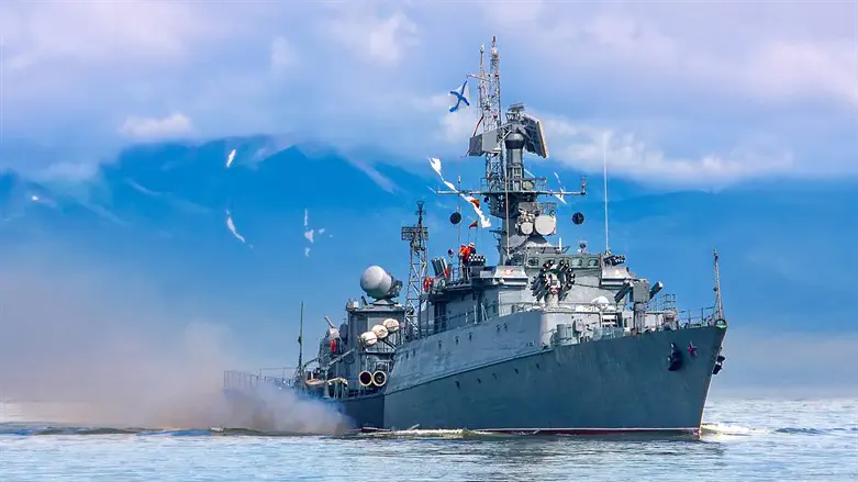 צילום: איסטוק צבא אוקראינה הטביע ספינה רוסית בים השחור