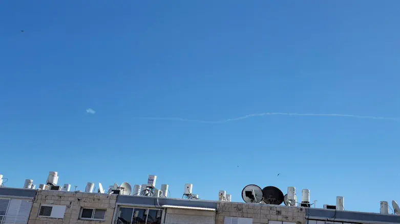 מטרה אווירית חשודה יורטה באזור מפרץ חיפה